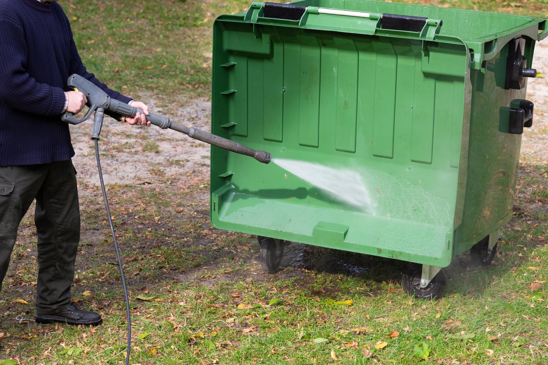 Professional bin cleaning service
